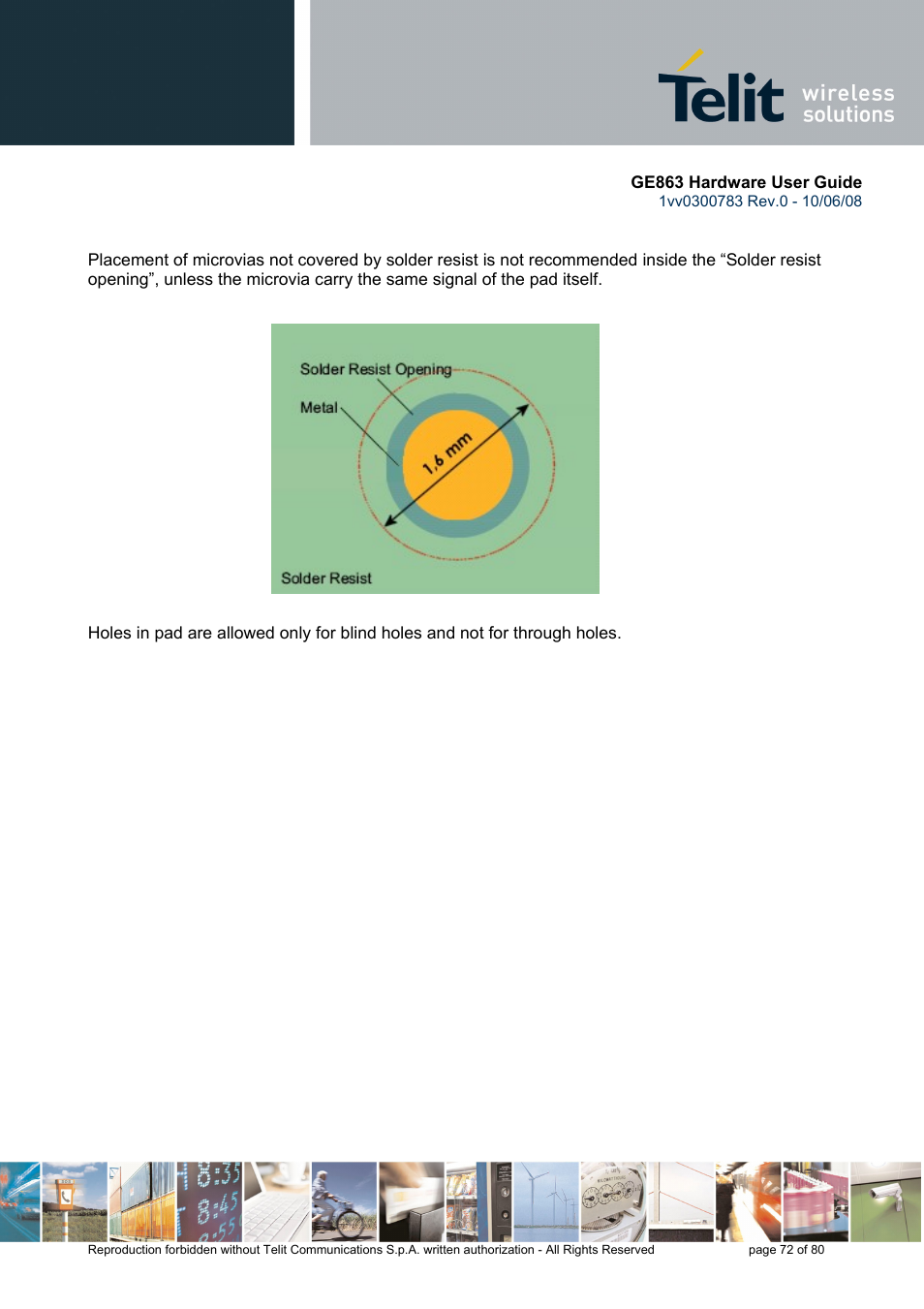 Rainbow Electronics GE863-PY User Manual | Page 72 / 80