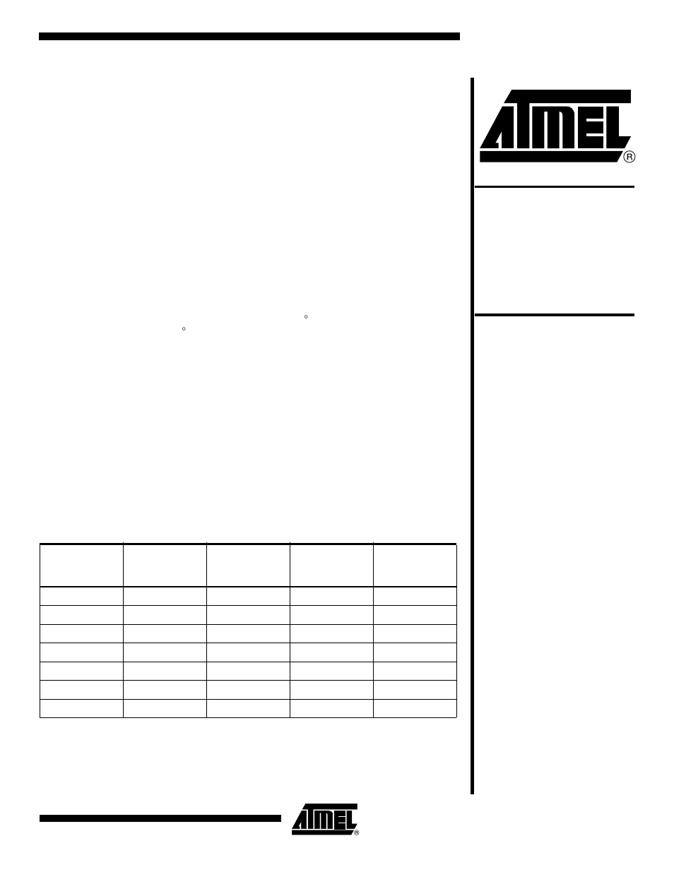 Rainbow Electronics AT17LV040 User Manual | 24 pages