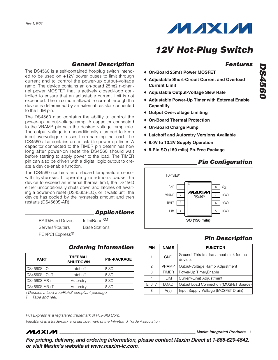 Rainbow Electronics DS4560 User Manual | 8 pages