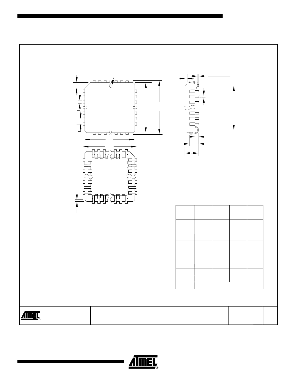 44j – plcc, Atf1502asv | Rainbow Electronics ATF1502ASV User Manual | Page 21 / 22