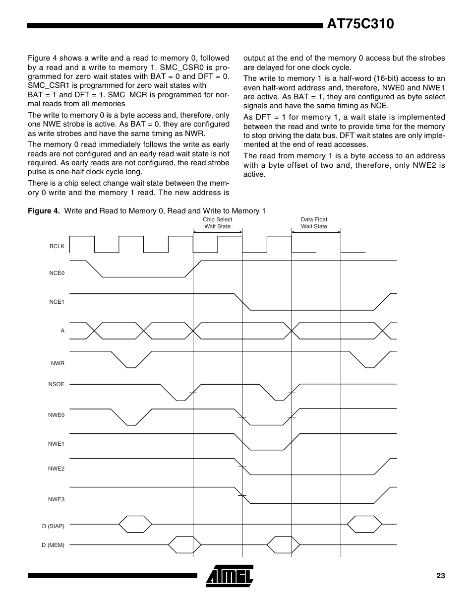 Rainbow Electronics AT75C310 User Manual | Page 23 / 132