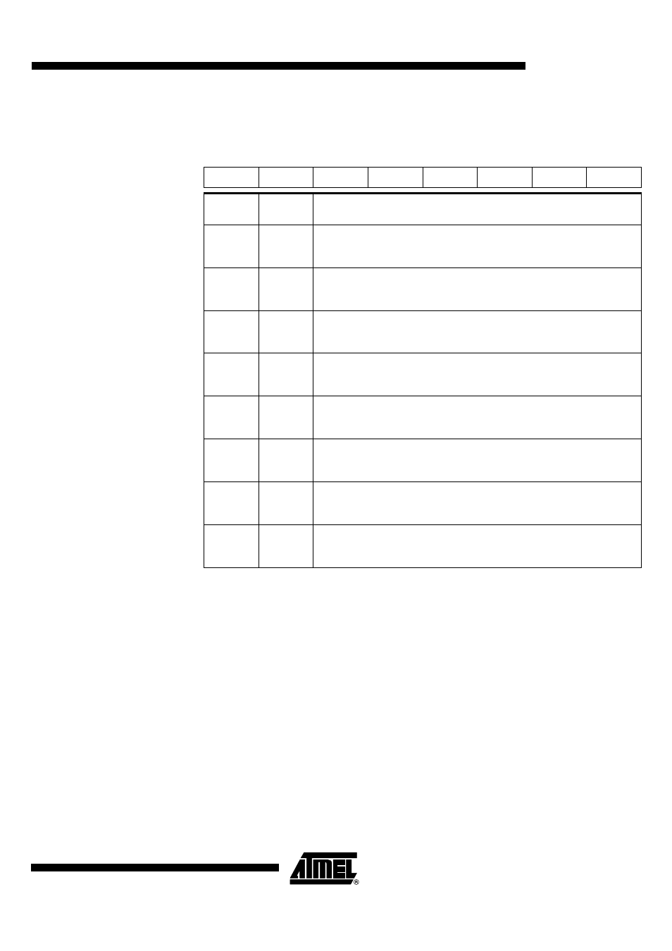 Table 73 | Rainbow Electronics AT89C5131 User Manual | Page 101 / 175