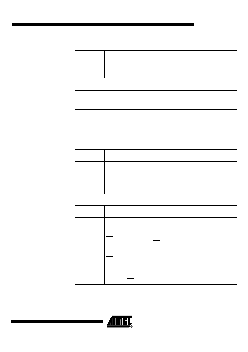 Signals | Rainbow Electronics AT89C5131 User Manual | Page 7 / 175