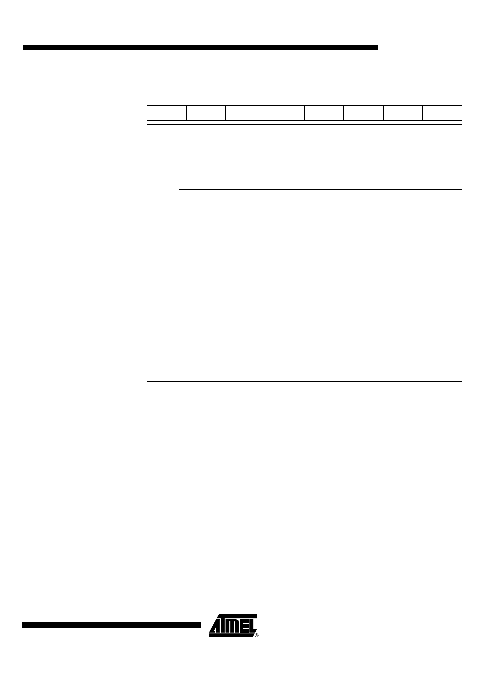 Ee table 60 | Rainbow Electronics AT89C5131 User Manual | Page 85 / 175
