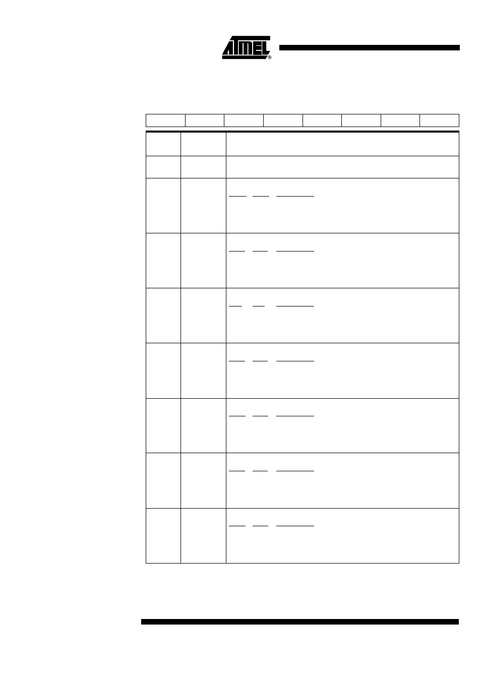 Table 67) | Rainbow Electronics AT89C5131 User Manual | Page 94 / 175