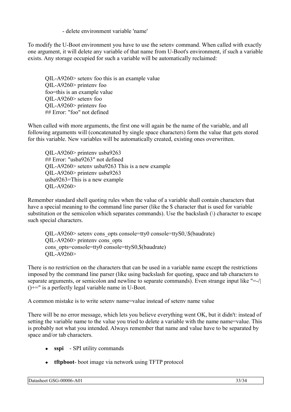 Rainbow Electronics QIL-A9260-C11 User Manual | Page 33 / 34