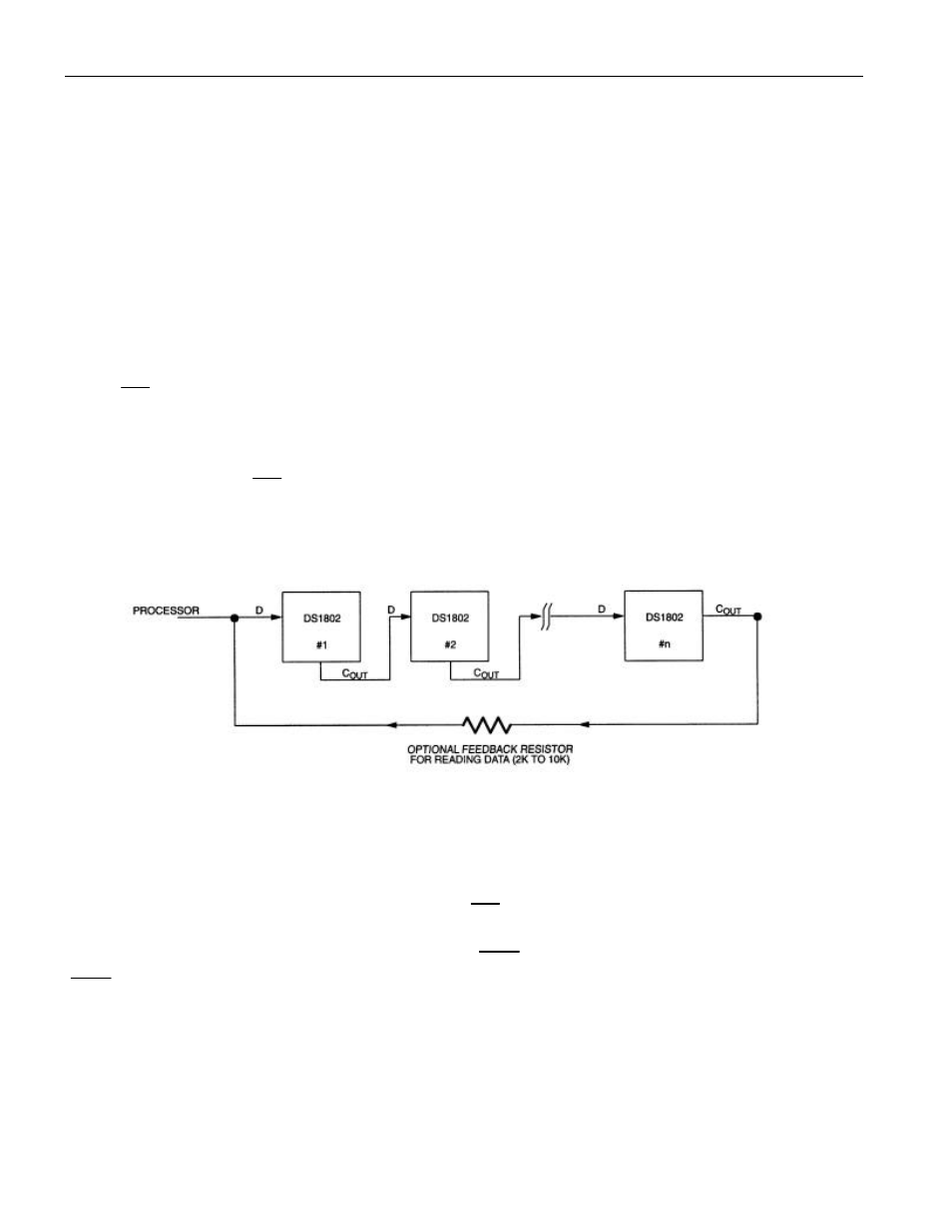 Cascade operation, Cascading multiple devices figure 7, Zero-crossing detection | Rainbow Electronics DS1802 User Manual | Page 10 / 17