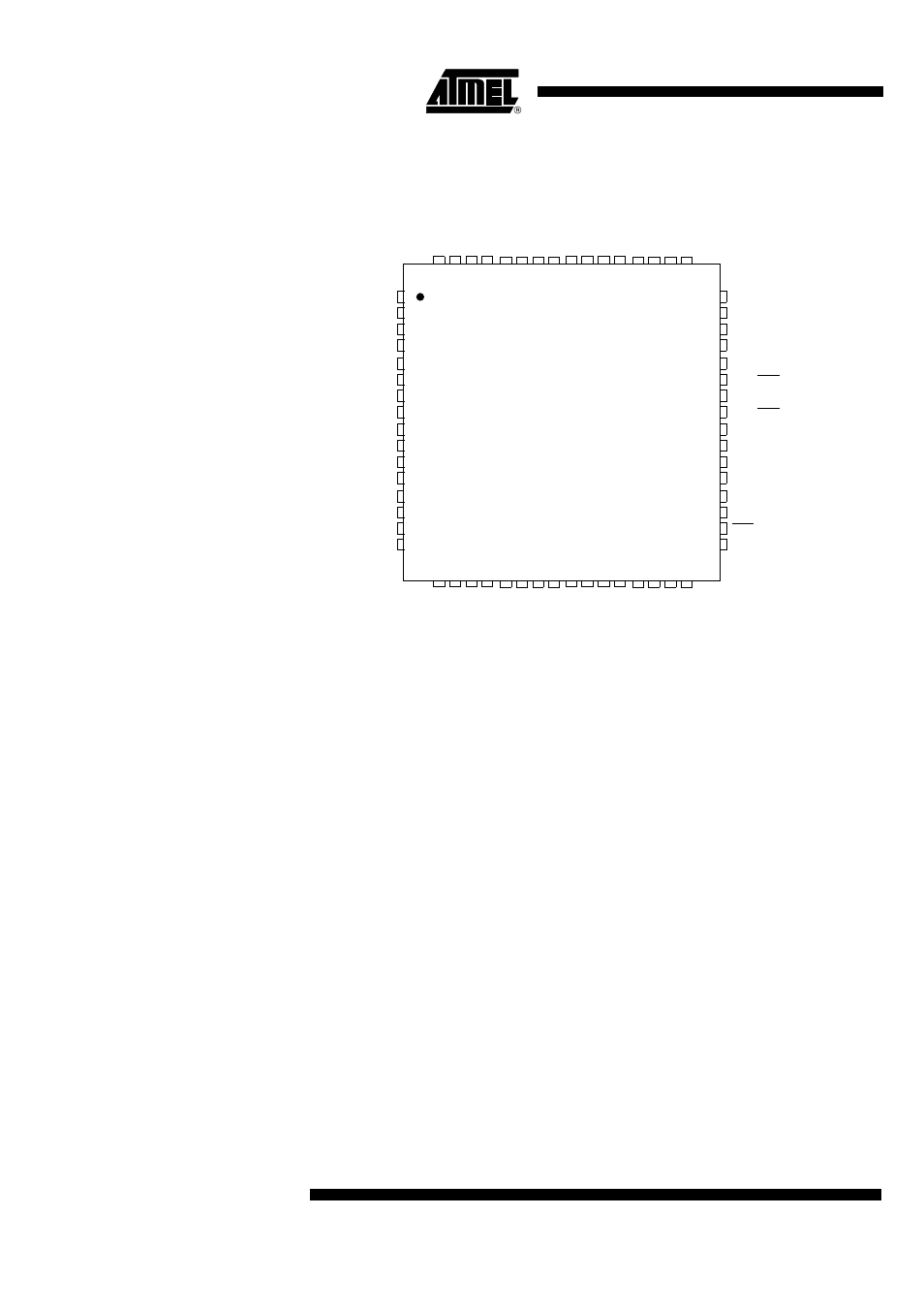 Qfn64, Figure 5. qfn64 package pinout | Rainbow Electronics AT89C5122 User Manual | Page 10 / 213