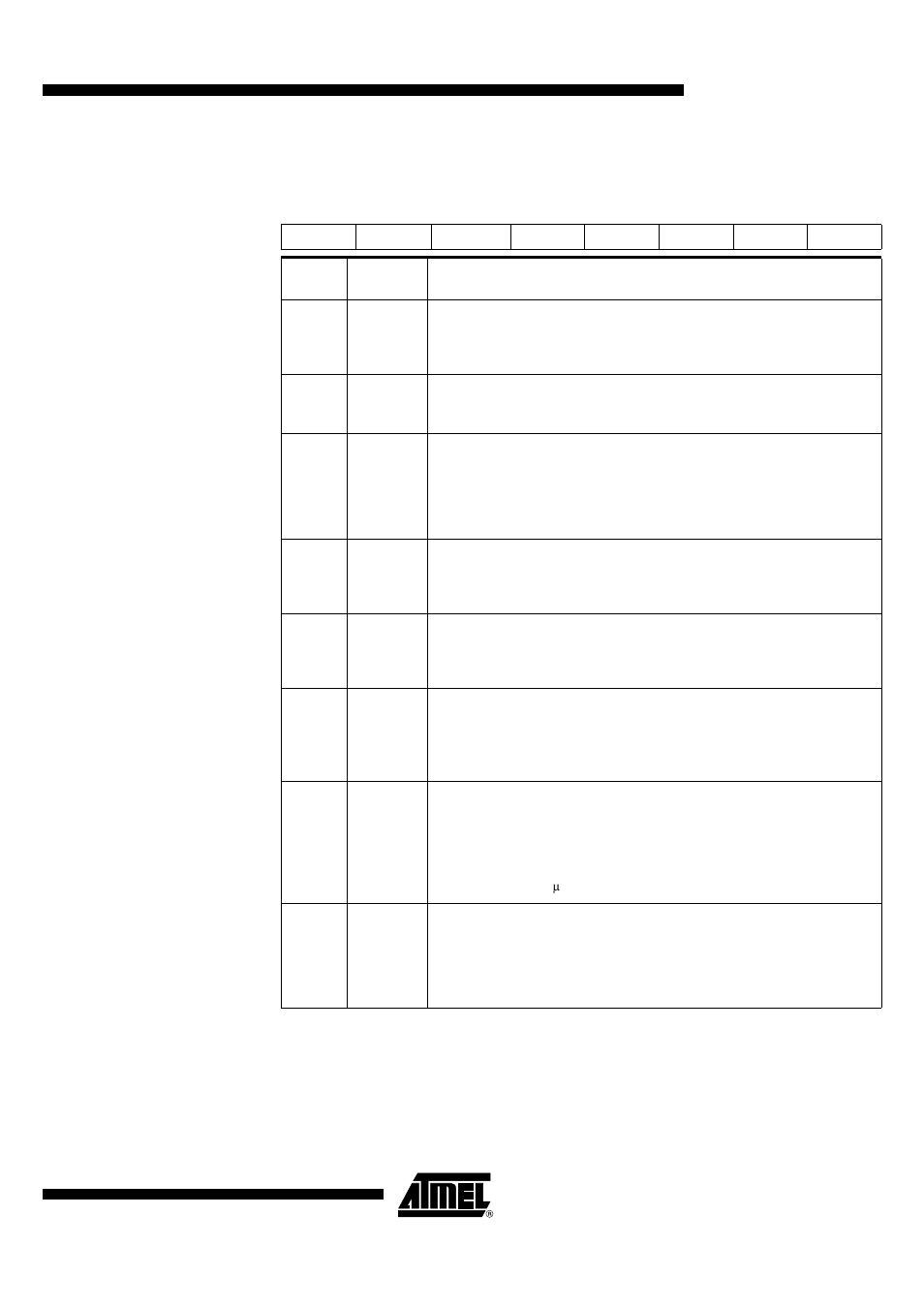 Registers | Rainbow Electronics AT89C5122 User Manual | Page 117 / 213