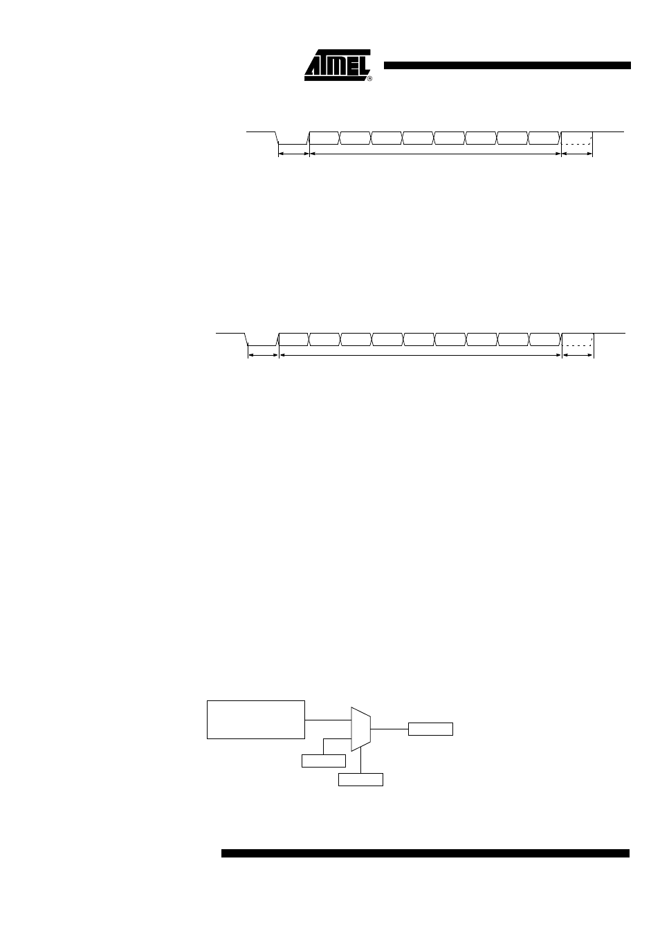 Modes 2 and 3, Transmission (modes 1, 2 and 3), Reception (modes 1, 2 and 3) | Framing error detection (modes 1, 2 and 3), Figure 76) c | Rainbow Electronics AT89C5122 User Manual | Page 132 / 213