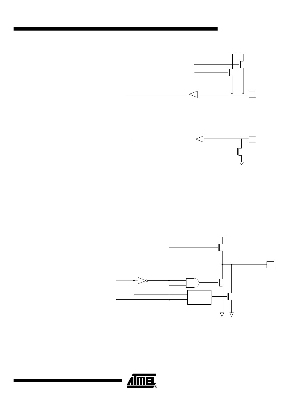 Input with weak pull-down configuration, Low speed output configuration, Led source current | Rainbow Electronics AT89C5122 User Manual | Page 59 / 213