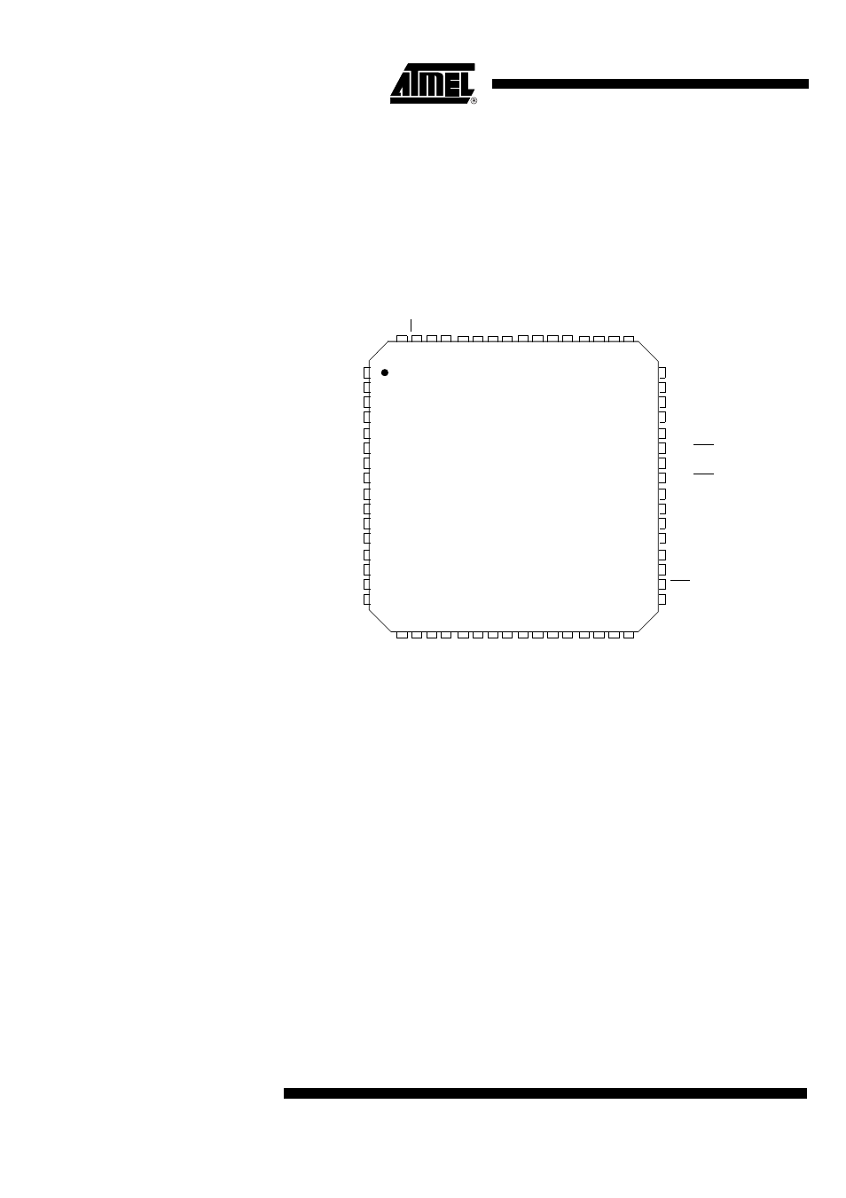 Pinout, High pin count package description, At8xc5122 version | Vqfp64 | Rainbow Electronics AT89C5122 User Manual | Page 6 / 213