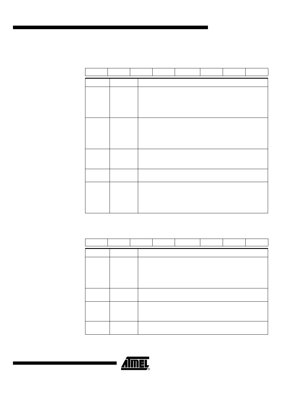 Registers | Rainbow Electronics AT89C5122 User Manual | Page 61 / 213