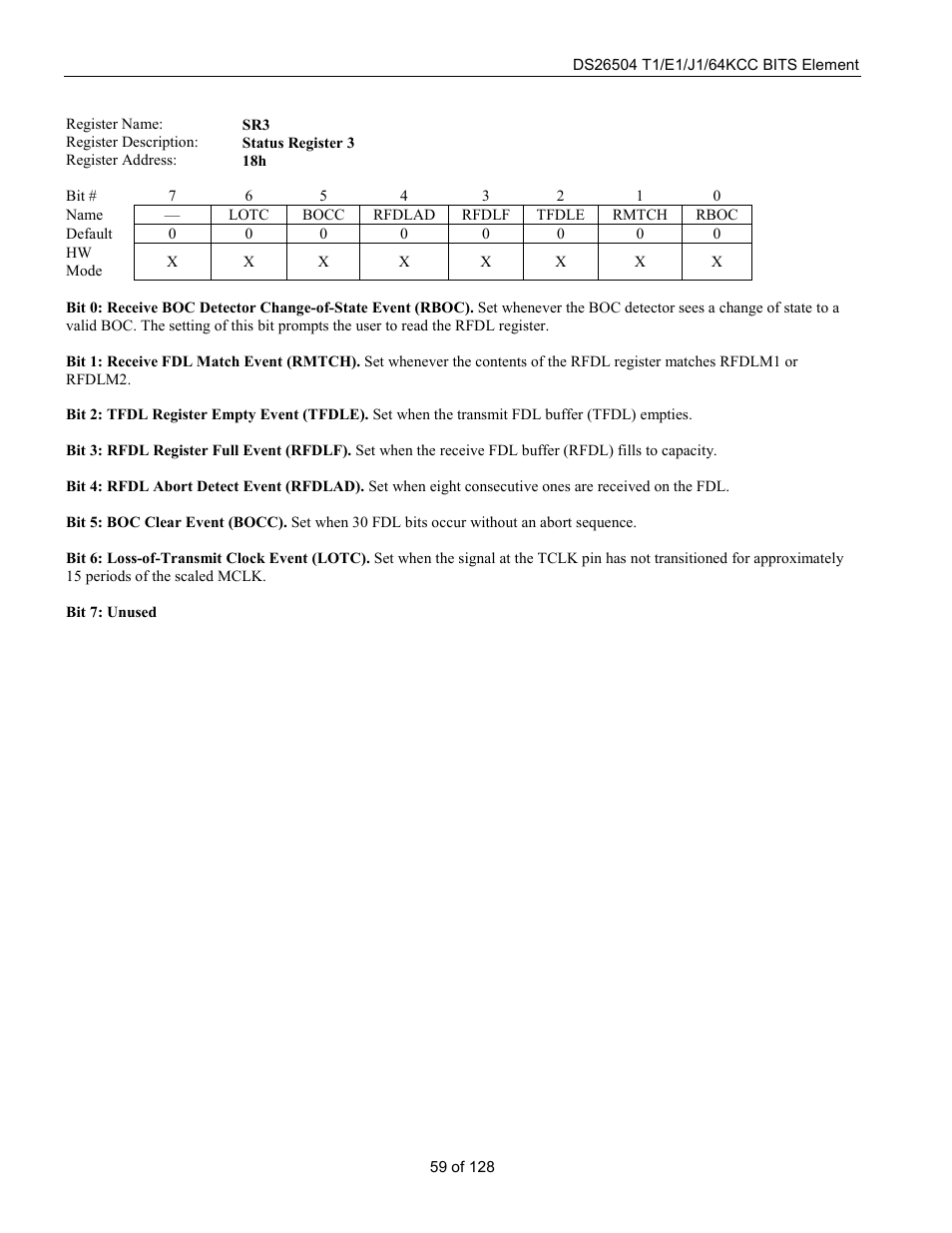 Rainbow Electronics DS26504 User Manual | Page 59 / 128