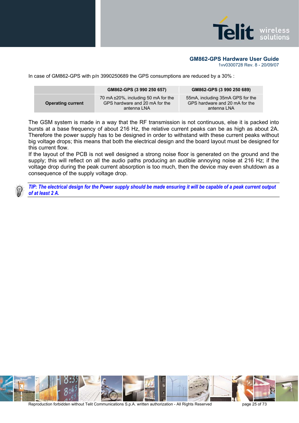 Rainbow Electronics GM862-GPS User Manual | Page 25 / 73