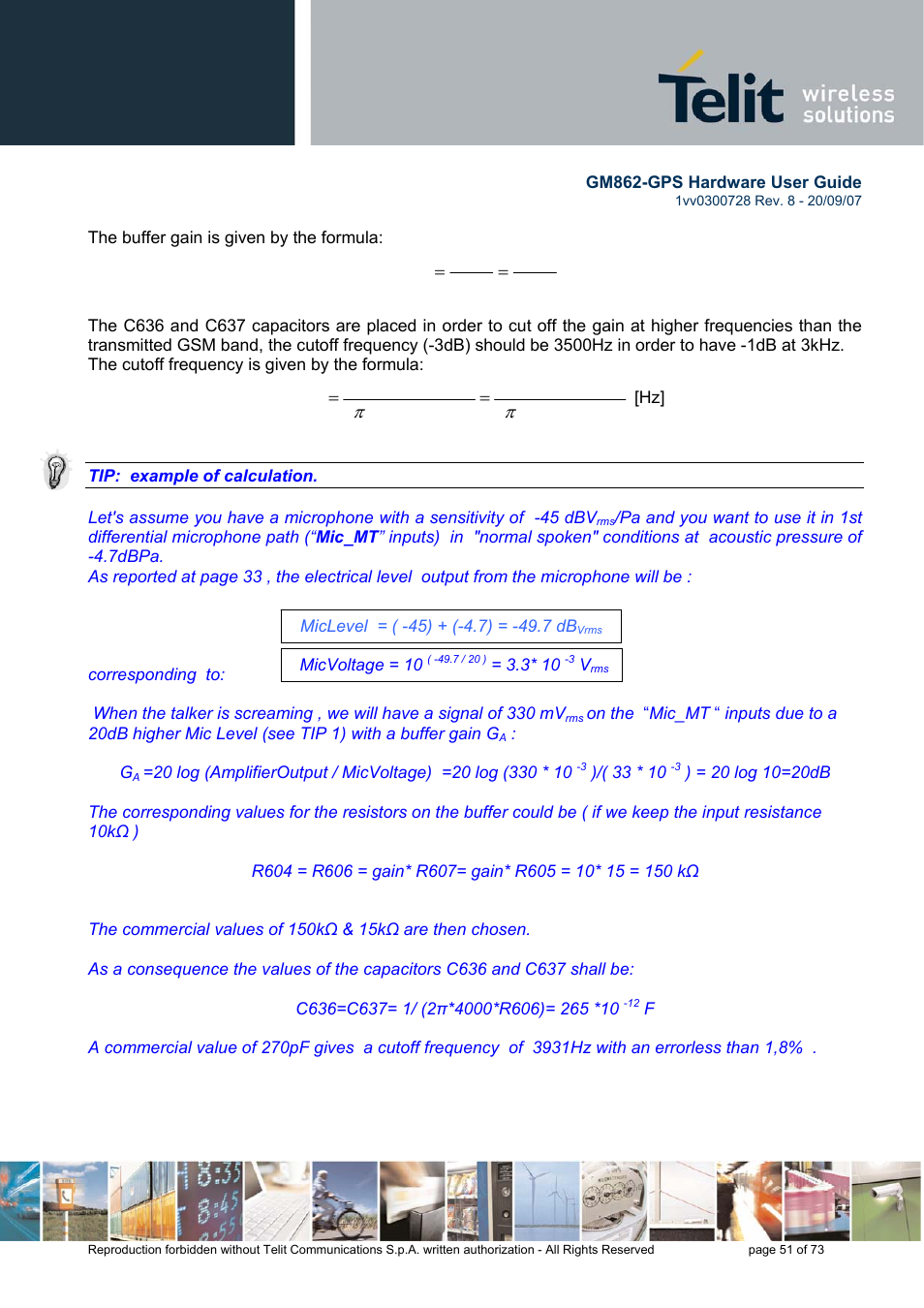 Rainbow Electronics GM862-GPS User Manual | Page 51 / 73