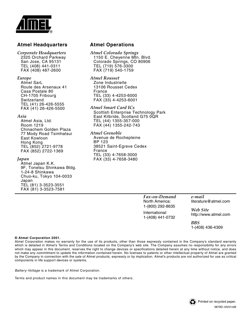 Rainbow Electronics AT49LV040 User Manual | Page 13 / 13