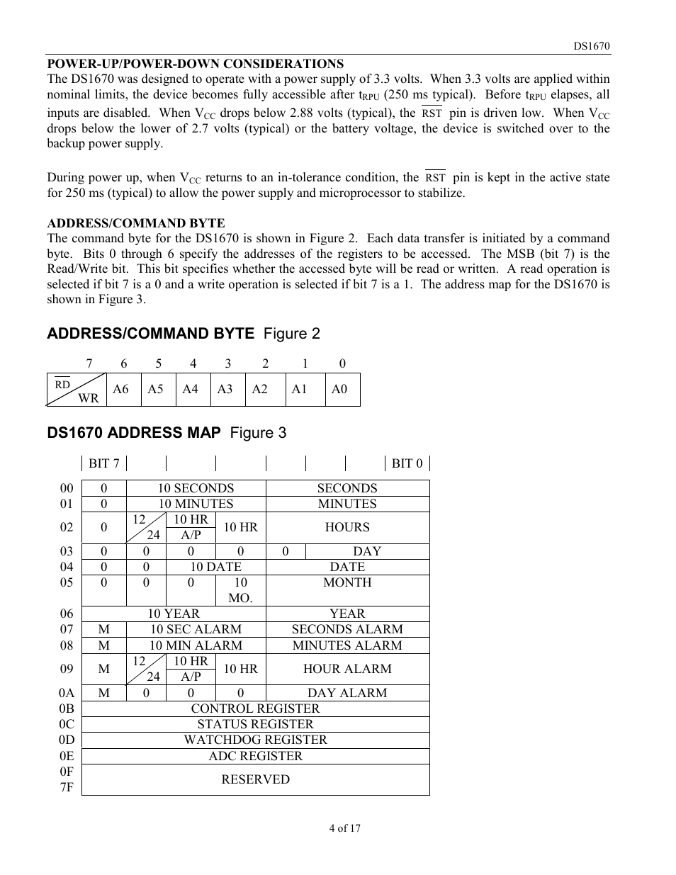 Rainbow Electronics DS1670 User Manual | Page 4 / 17