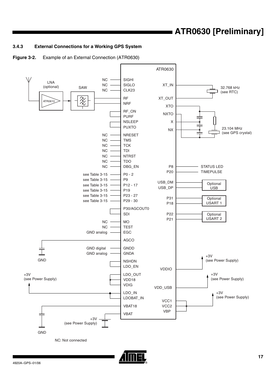 Atr0630 [preliminary | Rainbow Electronics ATR0630 User Manual | Page 17 / 35