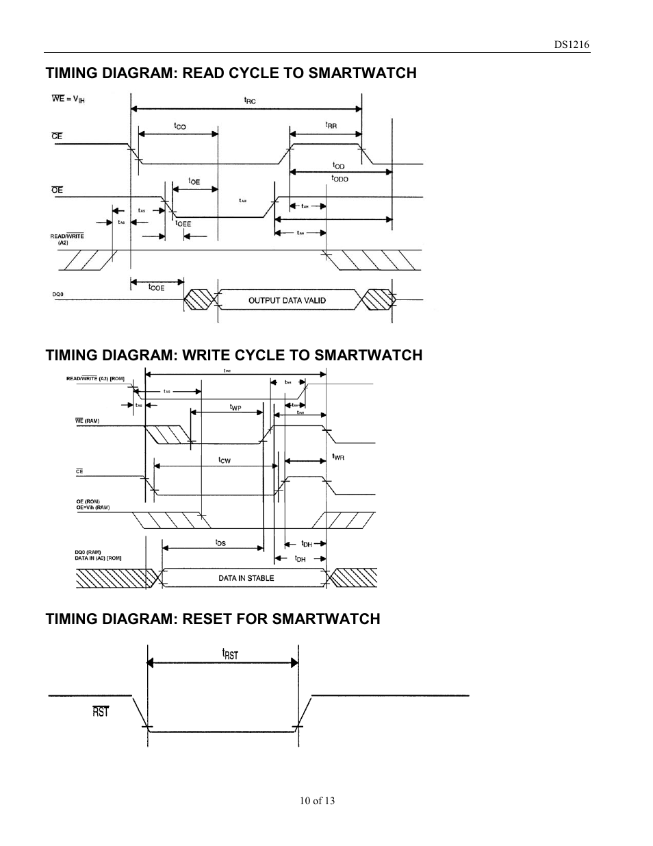 Rainbow Electronics DS1216 User Manual | Page 10 / 13