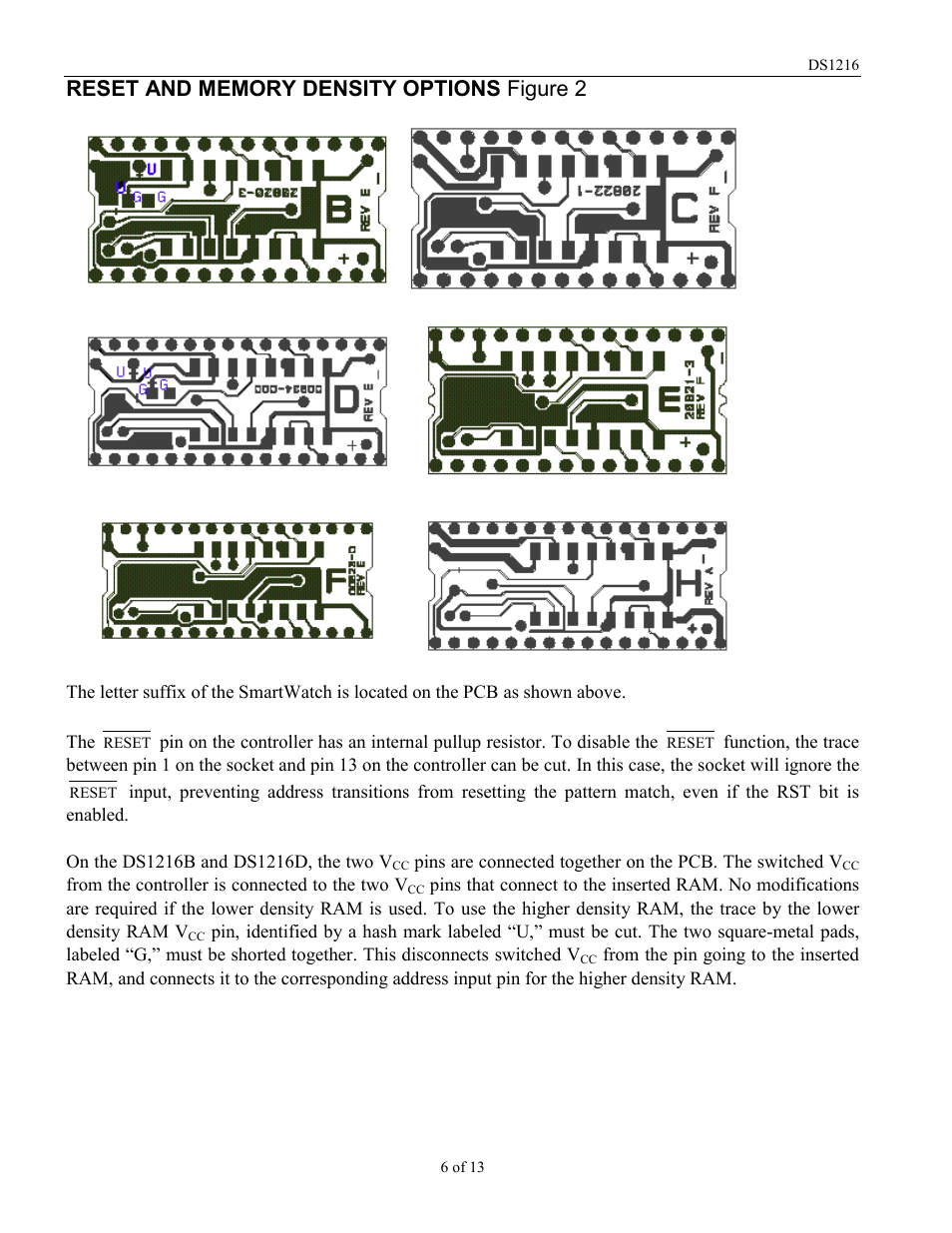 Rainbow Electronics DS1216 User Manual | Page 6 / 13