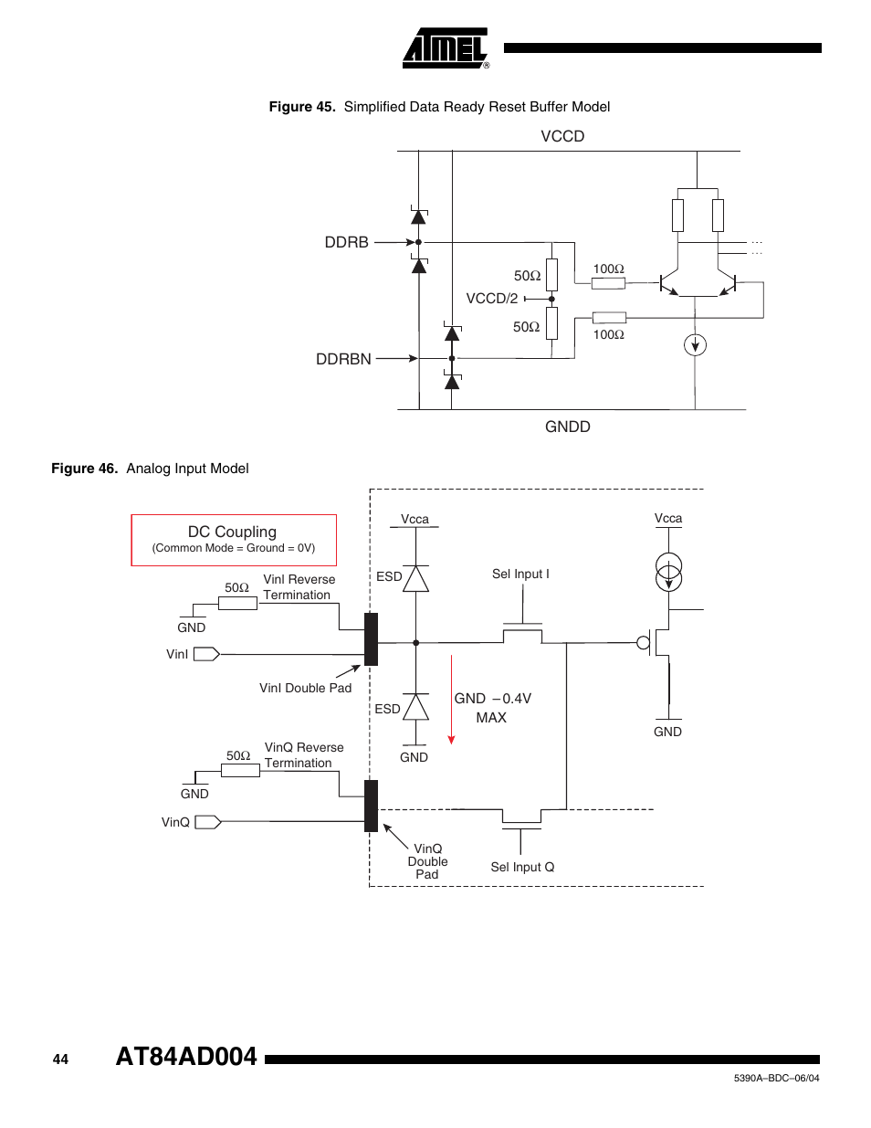 Rainbow Electronics AT84AD004 User Manual | Page 44 / 58