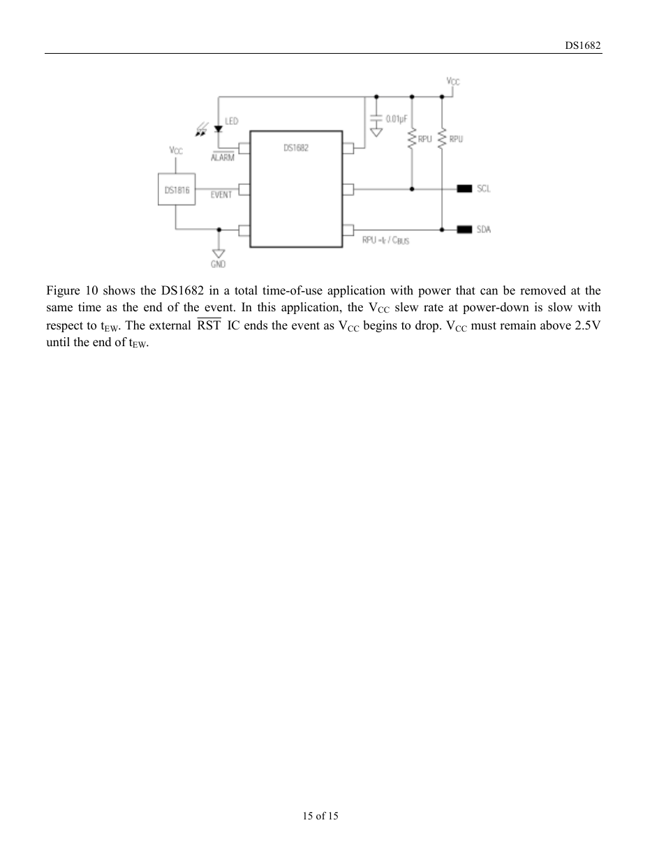 Slew rate | Rainbow Electronics DS1682 User Manual | Page 15 / 15