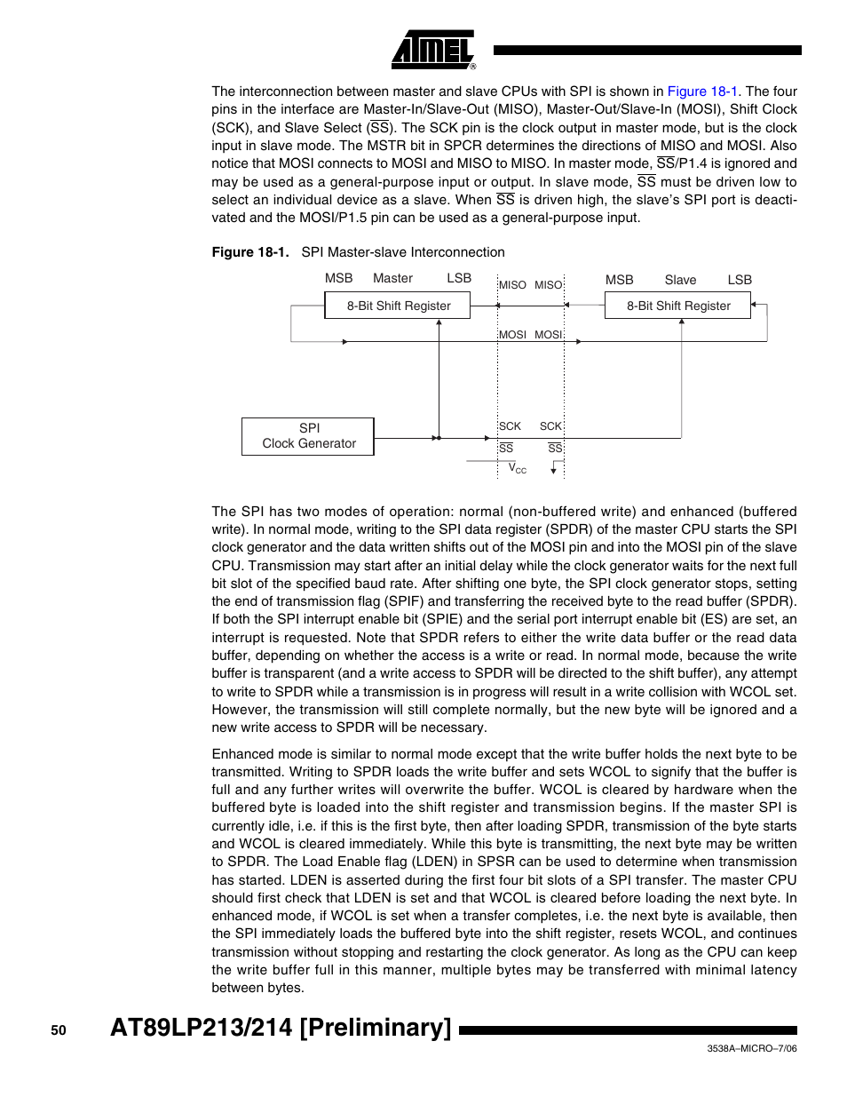 Rainbow Electronics AT89LP214 User Manual | Page 50 / 90