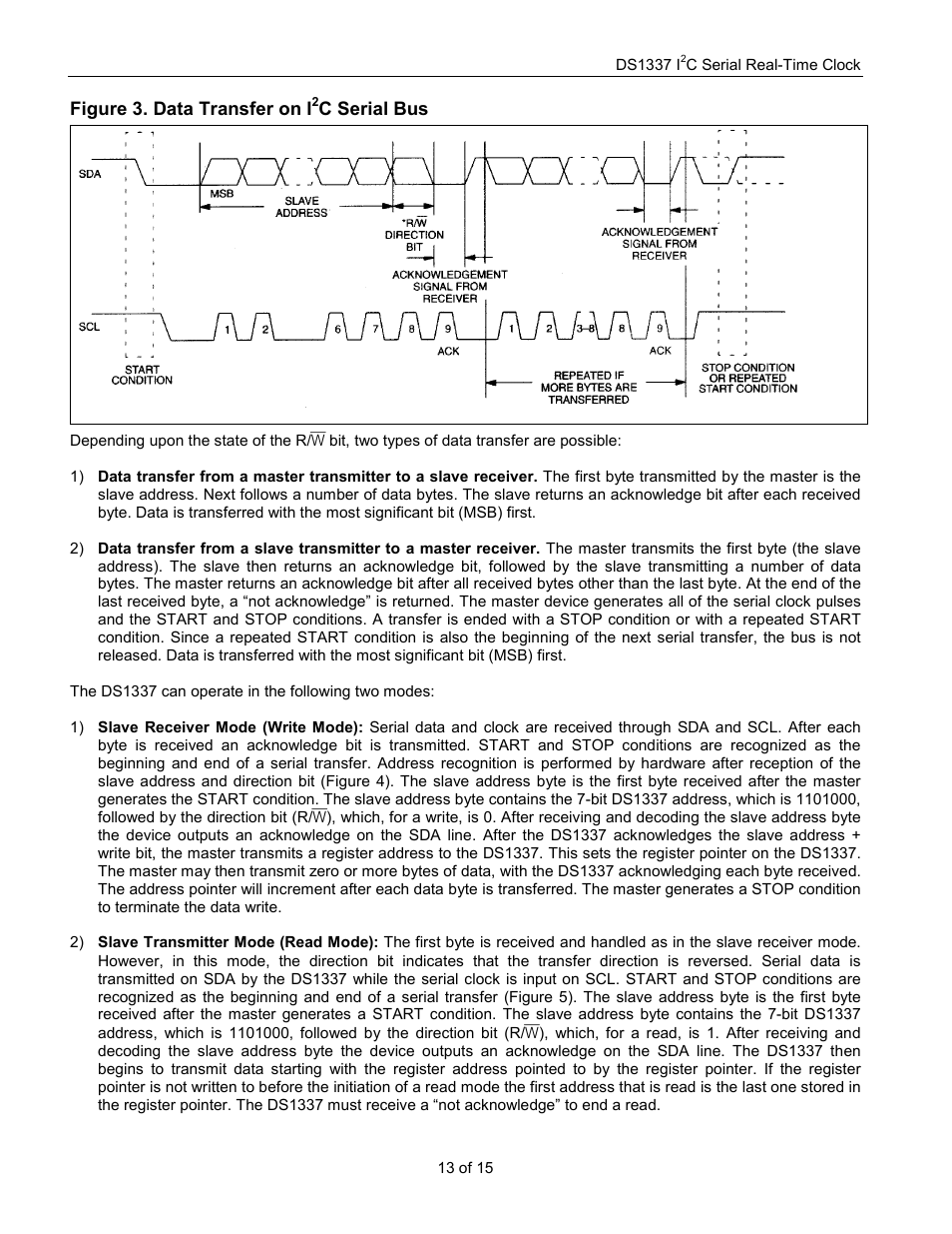 Rainbow Electronics DS1337 User Manual | Page 13 / 15