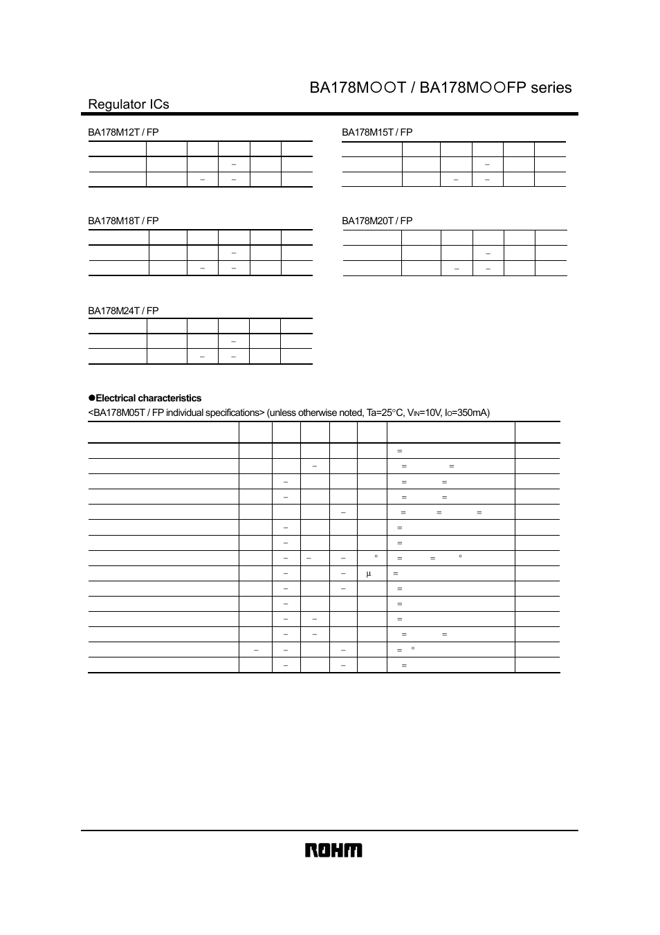 Regulator ics | Rainbow Electronics BA178MххT_FP User Manual | Page 3 / 11