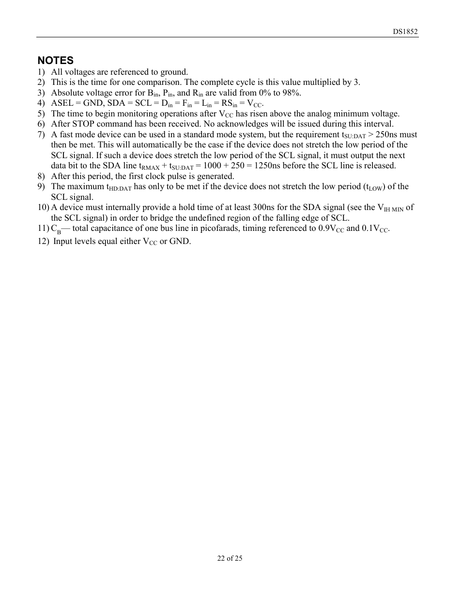 Rainbow Electronics DS1852 User Manual | Page 22 / 25