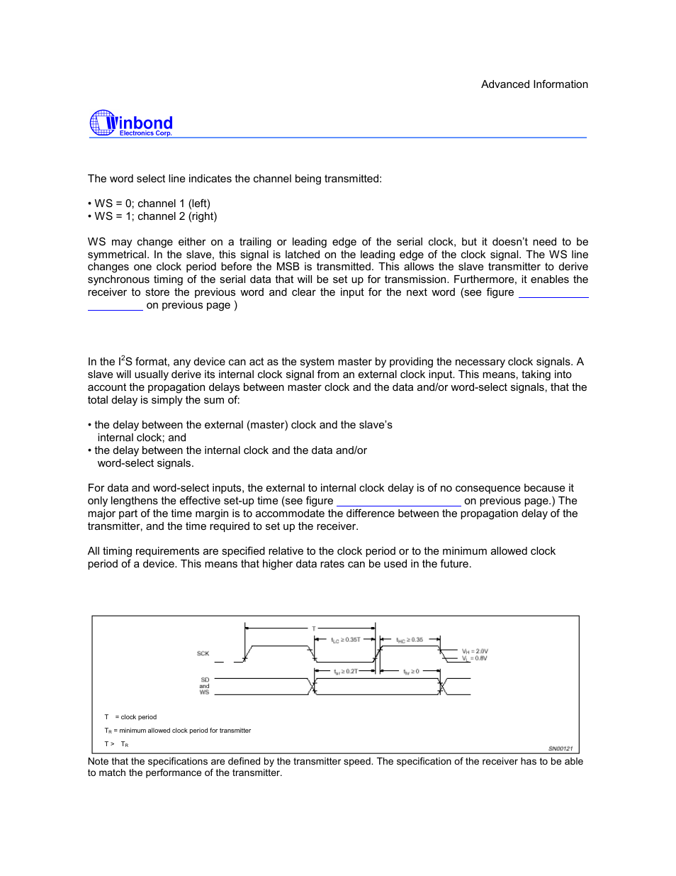 I5216 series, Preliminary | Rainbow Electronics ISD5216 User Manual | Page 75 / 83