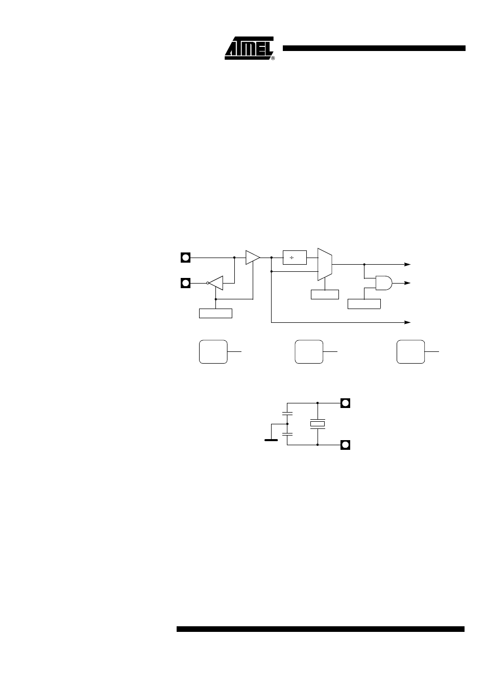 Clock controller, Oscillator, X2 feature | At8xc51snd1c | Rainbow Electronics AT89C51SND1C User Manual | Page 12 / 210