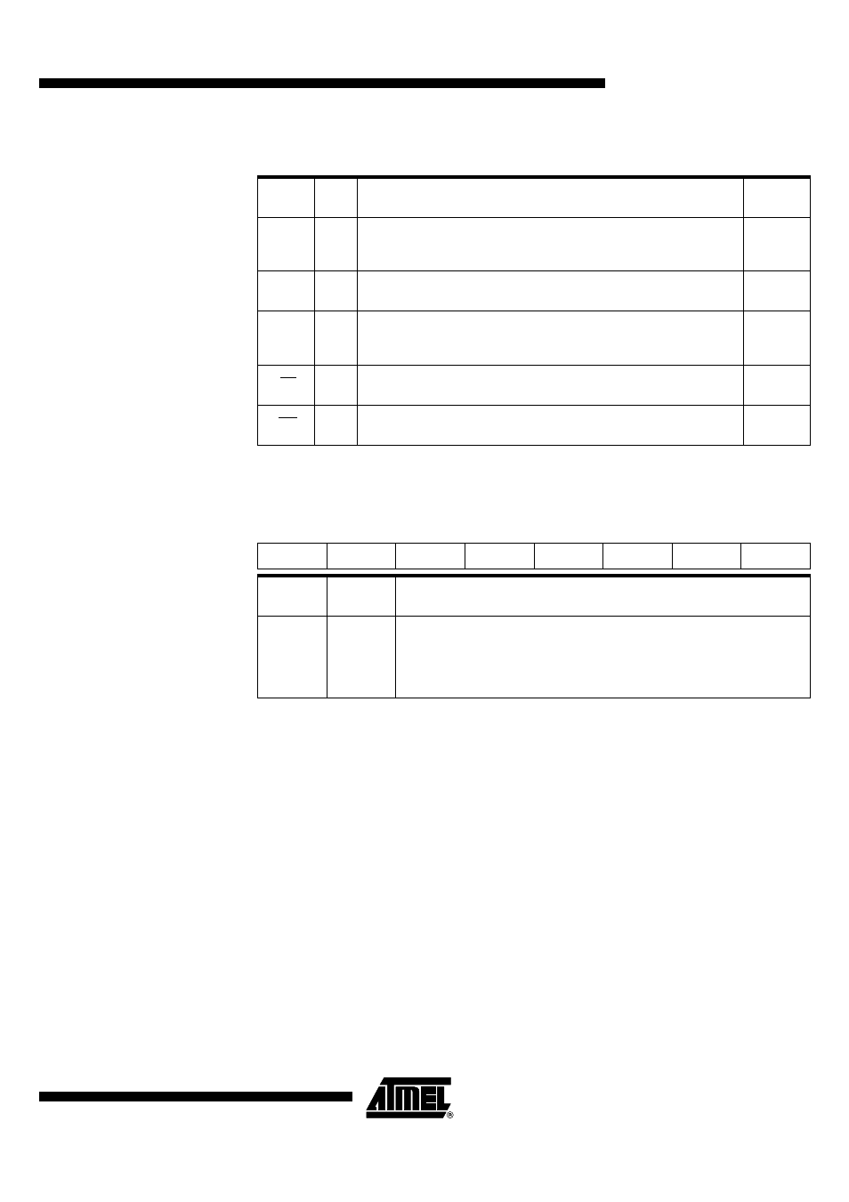 Registers, Ee table 122), At8xc51snd1c | Rainbow Electronics AT89C51SND1C User Manual | Page 133 / 210