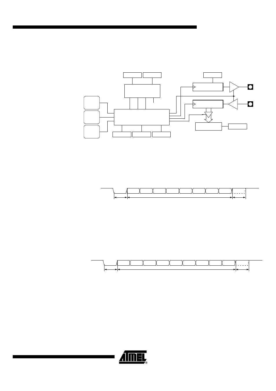 Asynchronous modes (modes 1, 2 and 3), At8xc51snd1c | Rainbow Electronics AT89C51SND1C User Manual | Page 137 / 210