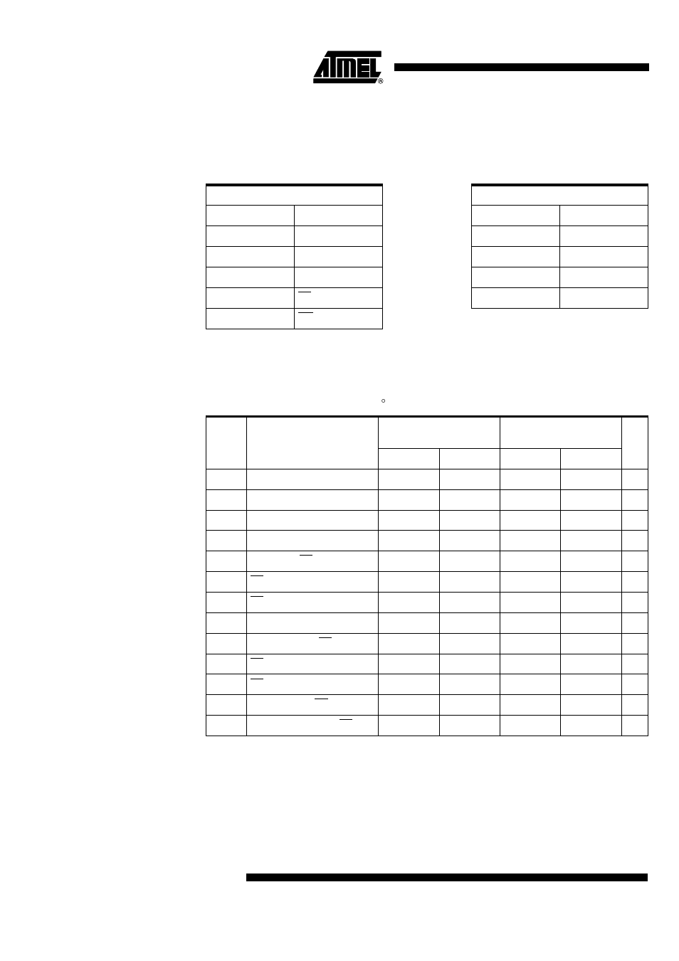 Ac characteristics, At8xc51snd1c, 7 to 3.3 v, t | 40 to +85 ° c | Rainbow Electronics AT89C51SND1C User Manual | Page 186 / 210