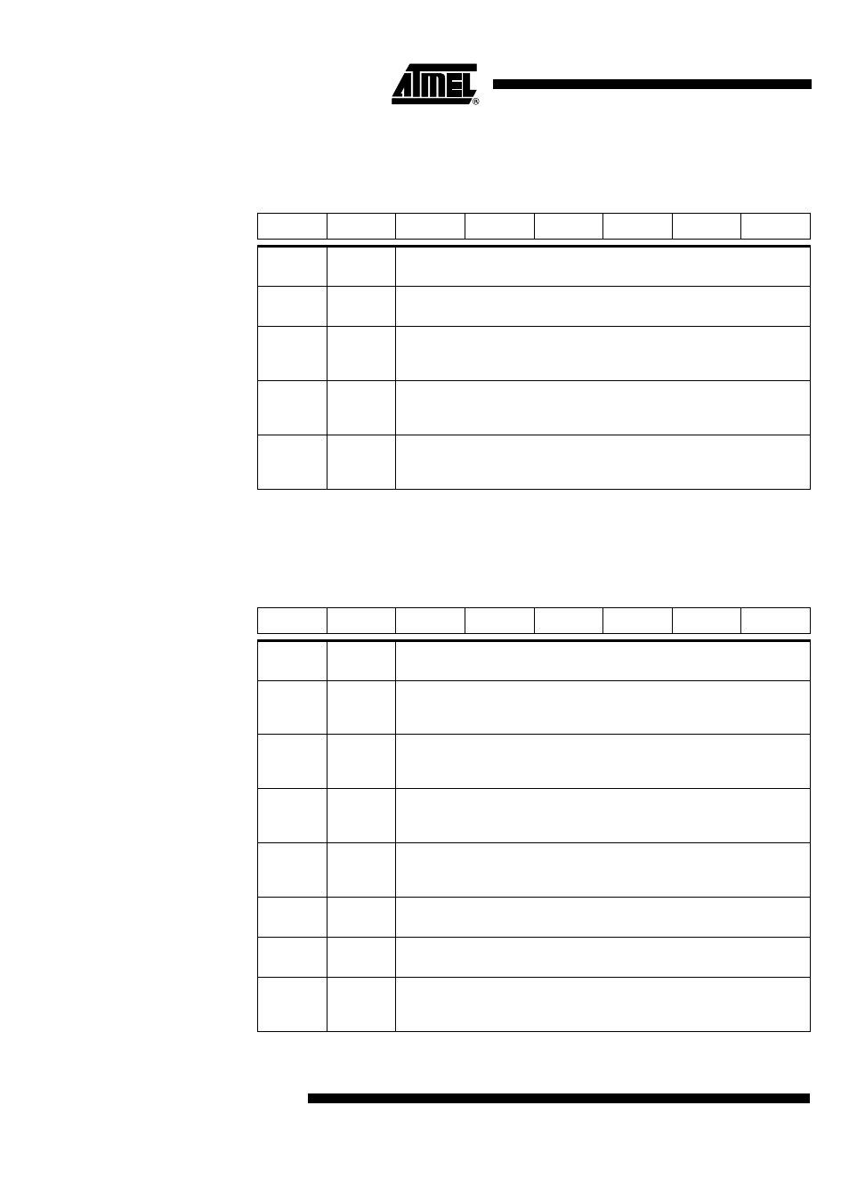 Registers, Table 84 and table 85), At8xc51snd1c | Rainbow Electronics AT89C51SND1C User Manual | Page 78 / 210