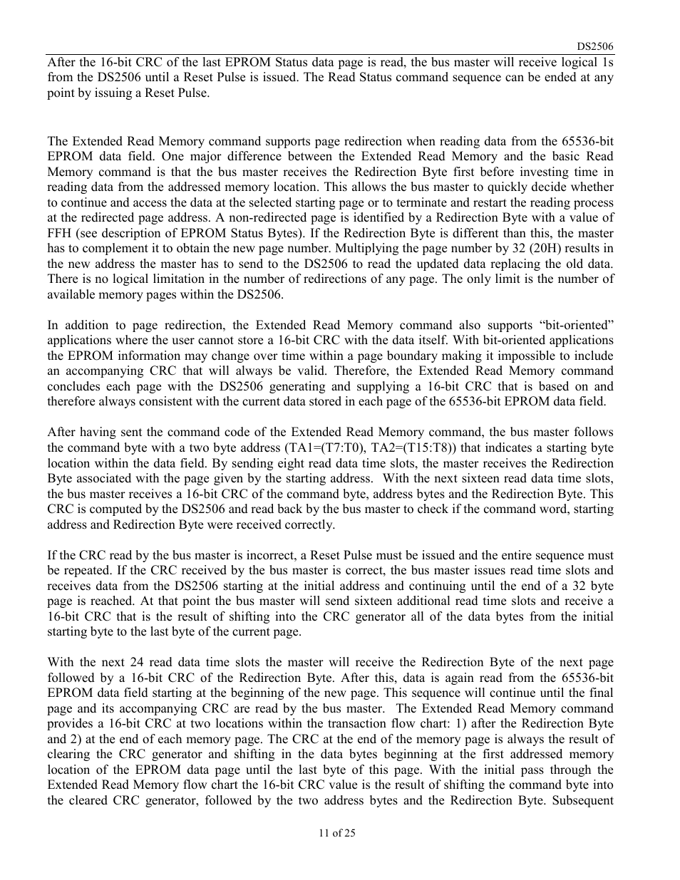 Rainbow Electronics DS2506 User Manual | Page 11 / 25