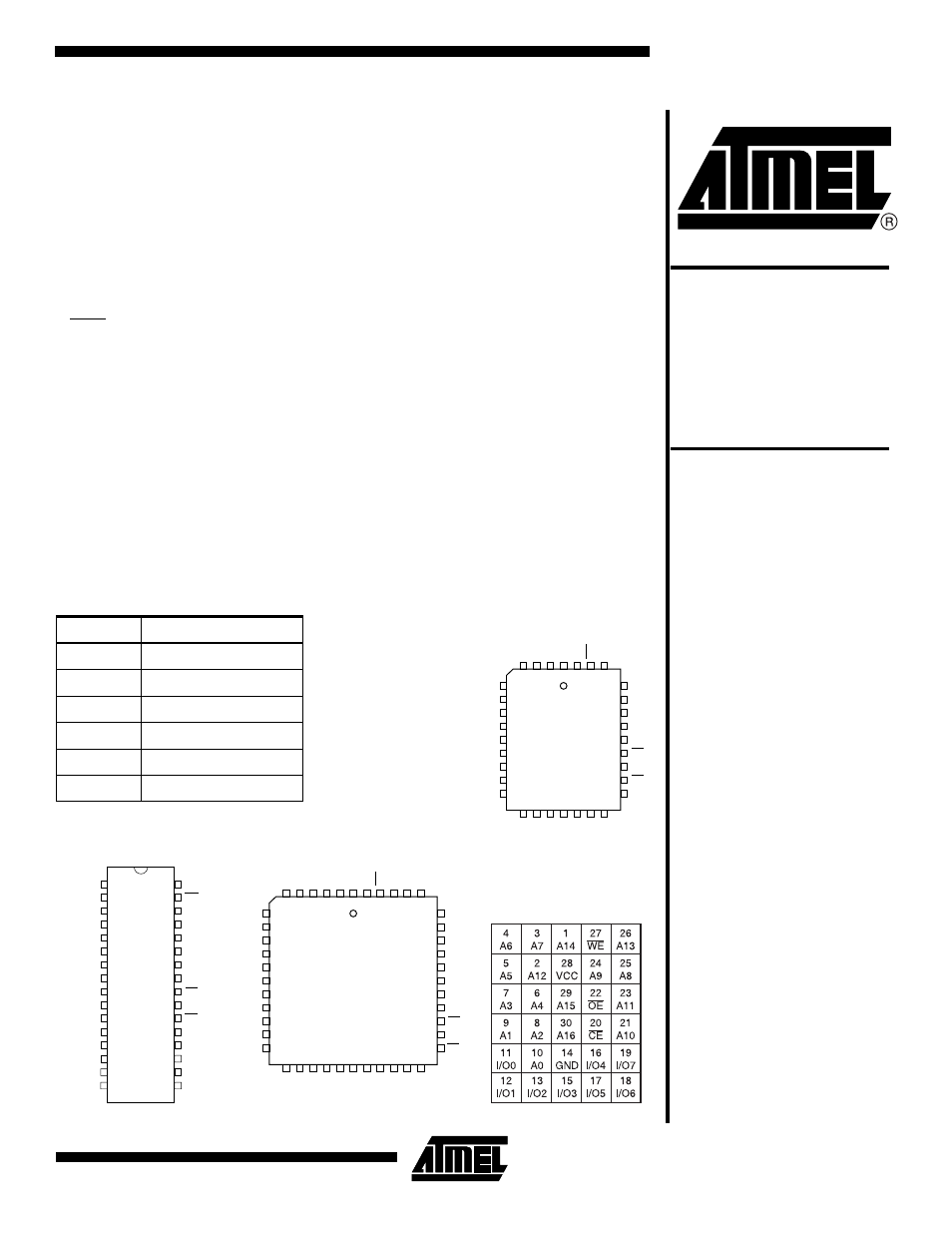 Rainbow Electronics AT28C0101 User Manual | 16 pages