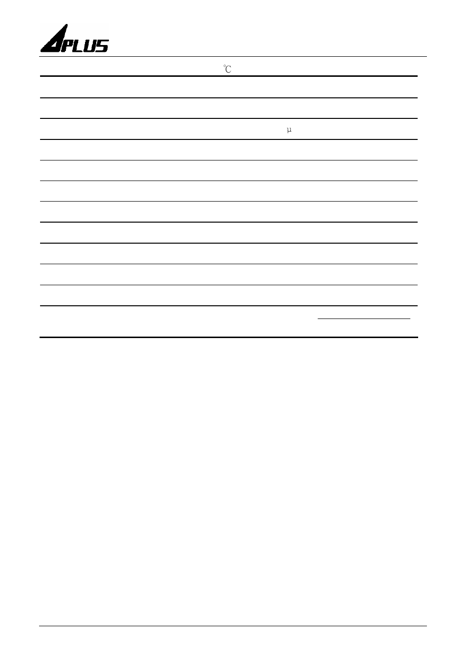 Dc characteristics | Rainbow Electronics aP89085 User Manual | Page 15 / 24