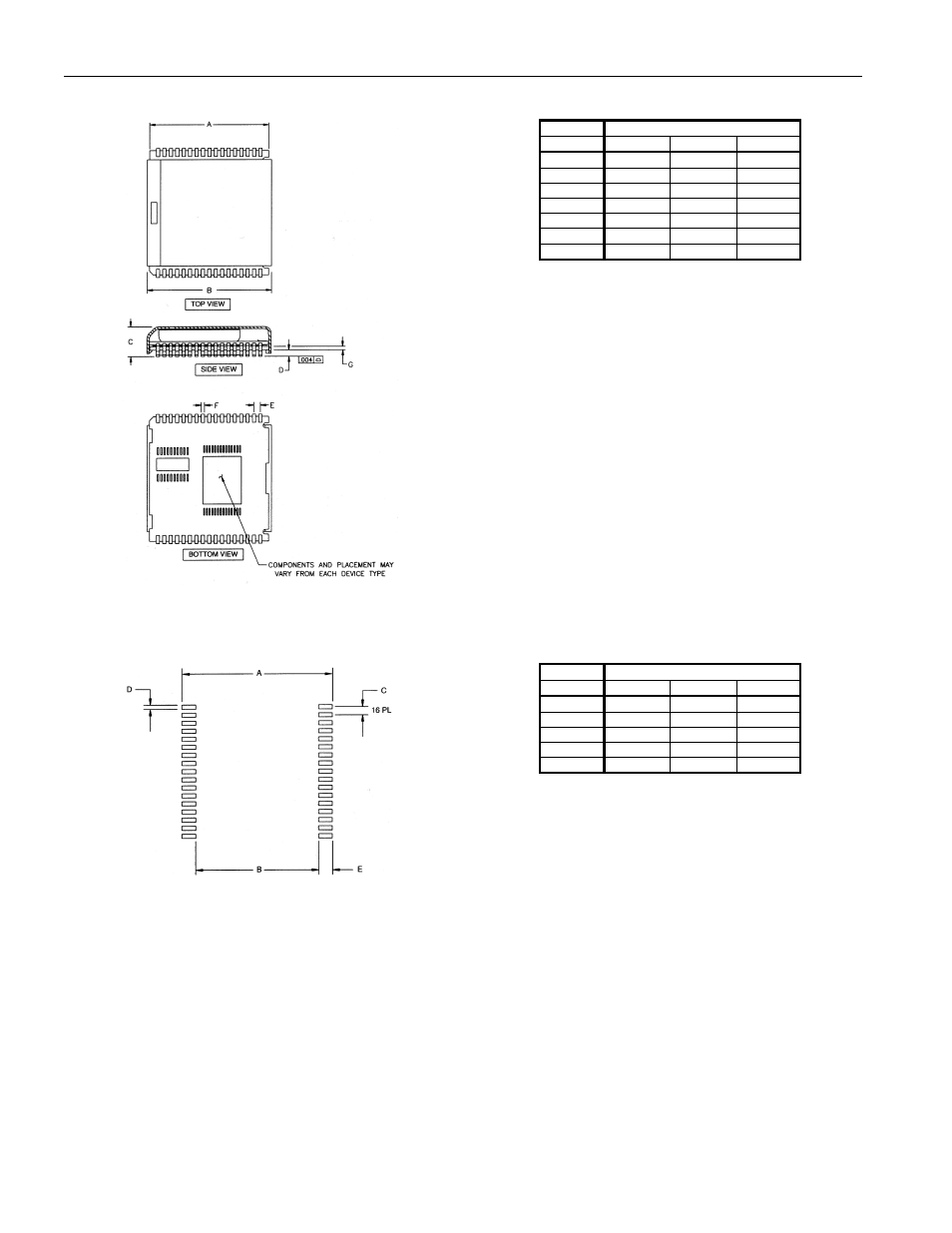 Recommended powercap module land pattern | Rainbow Electronics DS1644P User Manual | Page 11 / 11