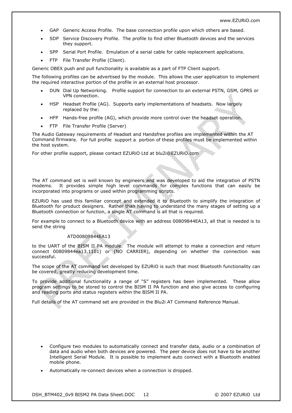 3 at overview, 1 at features at a glance, 1 general | At overview, At features at a glance | Rainbow Electronics DAB-WLS-C21 (BlueTooth) User Manual | Page 12 / 32