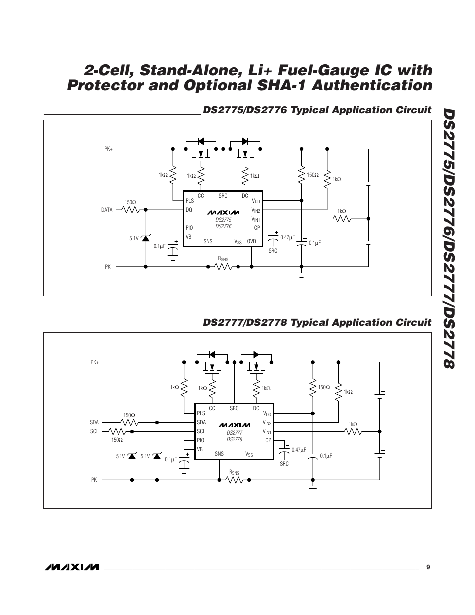 Rainbow Electronics DS2778 User Manual | Page 9 / 45