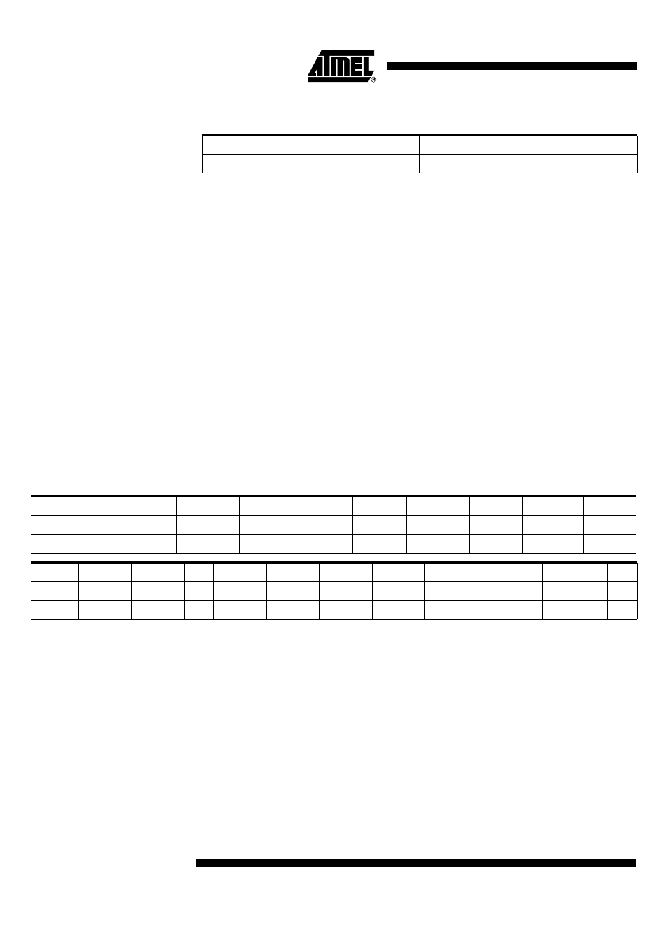 Reset register (reset), Control register (ctrl1) | Rainbow Electronics AT86RF211 User Manual | Page 26 / 48
