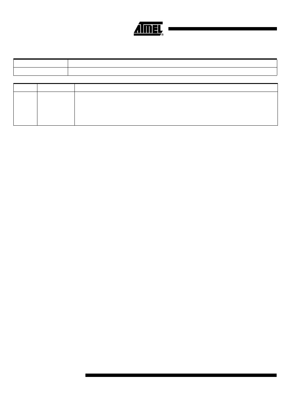 Wake-up data register (wud) | Rainbow Electronics AT86RF211 User Manual | Page 40 / 48