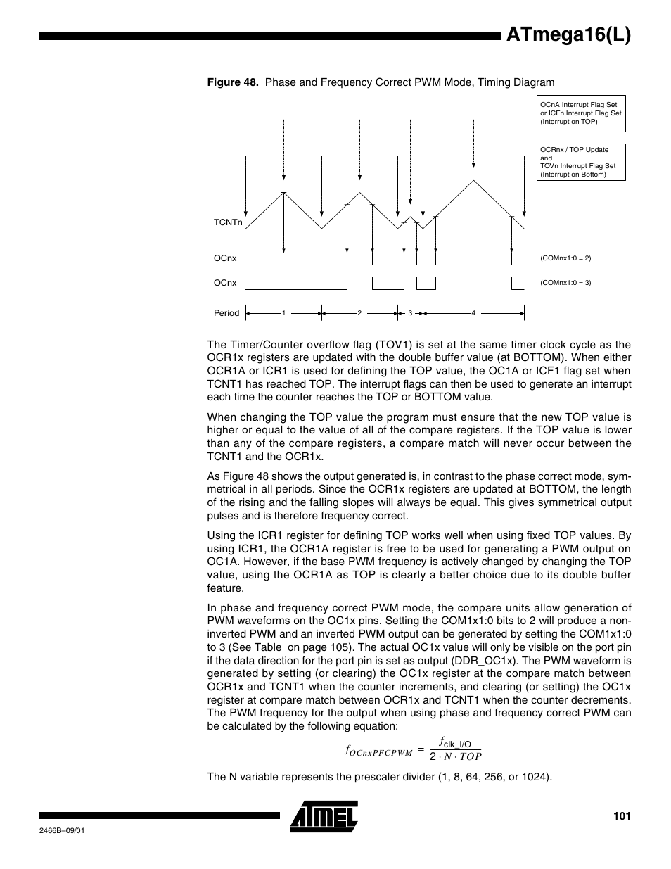 Atmega16(l) | Rainbow Electronics ATmega64L User Manual | Page 101 / 298