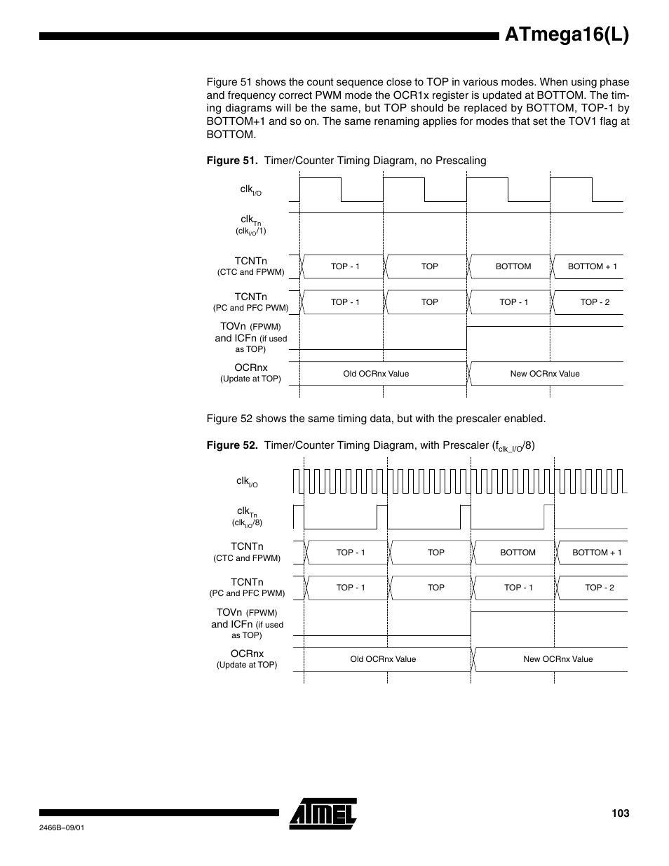 Atmega16(l) | Rainbow Electronics ATmega64L User Manual | Page 103 / 298