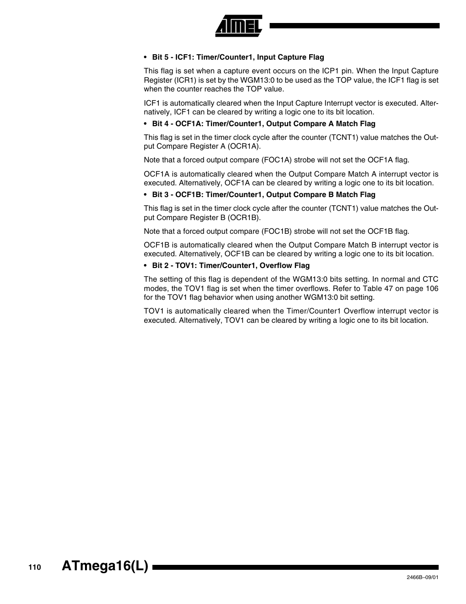 Atmega16(l) | Rainbow Electronics ATmega64L User Manual | Page 110 / 298