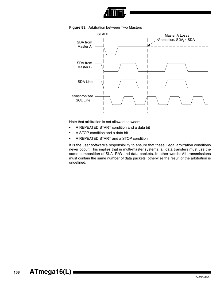 Atmega16(l) | Rainbow Electronics ATmega64L User Manual | Page 168 / 298