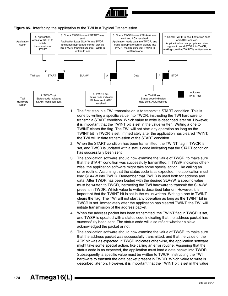 Atmega16(l) | Rainbow Electronics ATmega64L User Manual | Page 174 / 298